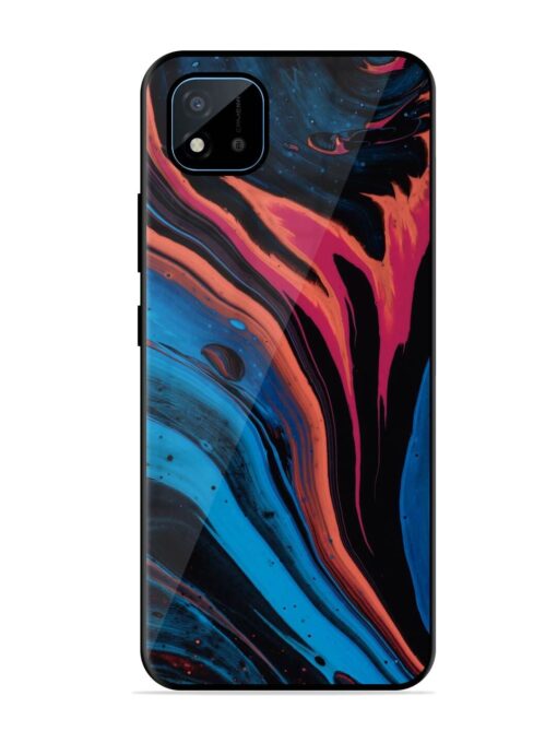 Liquefied Art Glossy Metal TPU Phone Cover for Realme C11 (2021) Zapvi