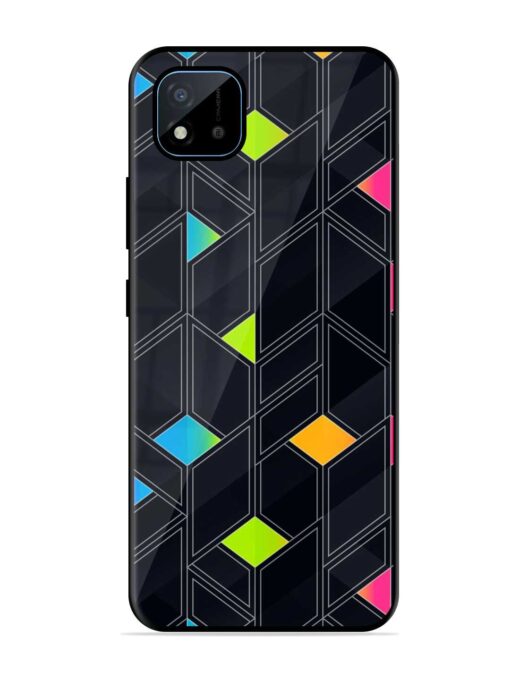 Abstract Mosaic Seamless Glossy Metal Phone Cover for Realme C11 (2021) Zapvi