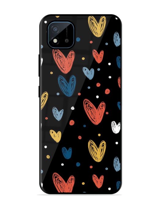 Happy Valentines Day Glossy Metal TPU Phone Cover for Realme C11 (2021) Zapvi