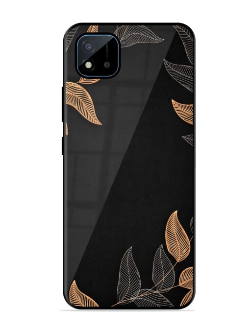 Foliage Art Glossy Metal Phone Cover for Realme C11 (2021)