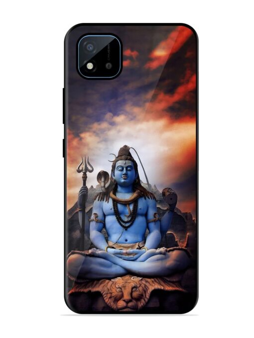 Jai Jai Shiv Glossy Metal Phone Cover for Realme C11 (2021) Zapvi