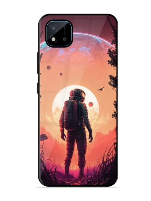 Red Sky At Morning Glossy Metal Phone Cover for Realme C11 (2021) Zapvi