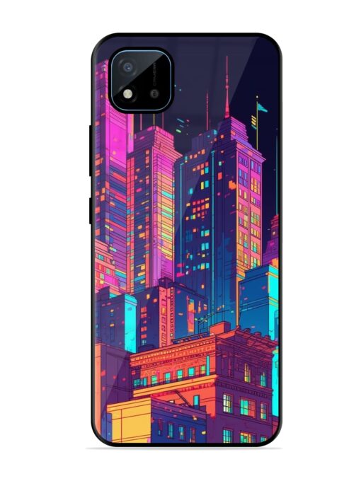 City View Glossy Metal Phone Cover for Realme C11 (2021)