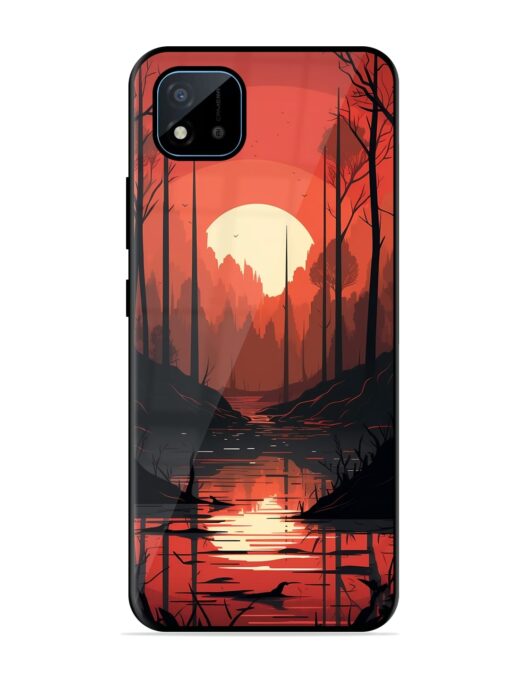 Natural Landscape Glossy Metal Phone Cover for Realme C11 (2021) Zapvi