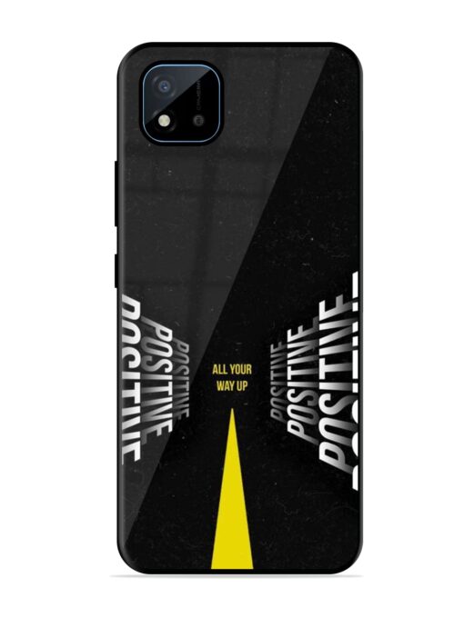 All Your Way Up Positive Glossy Metal Phone Cover for Realme C11 (2021) Zapvi