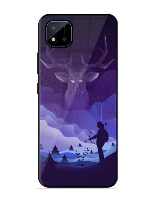 Deer Forest River Glossy Metal Phone Cover for Realme C11 (2021)