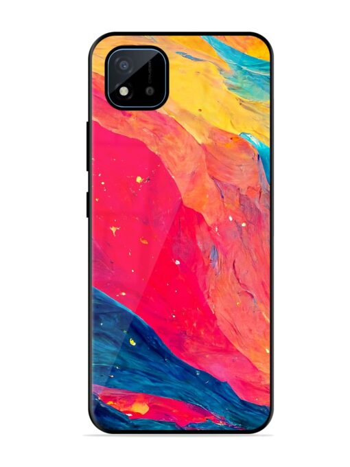 Starry Night Glossy Metal Phone Cover for Realme C11 (2021) Zapvi