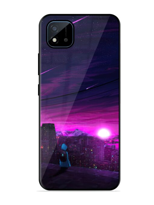 Empty Attempt Glossy Metal Phone Cover for Realme C11 (2021)