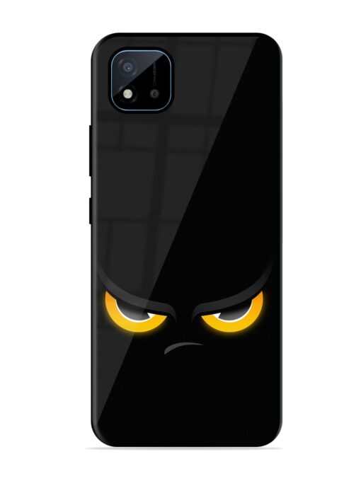 Cartoon Eye Glossy Metal Phone Cover for Realme C11 (2021)