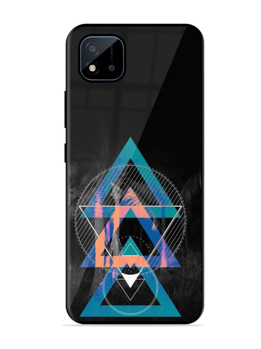 Indie Cross Glossy Metal Phone Cover for Realme C11 (2021)