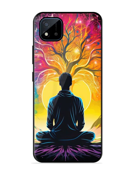 Mind Colourful Glossy Metal Phone Cover for Realme C11 (2021)