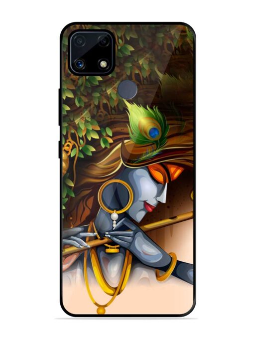 Krishna Glossy Metal Phone Cover for Realme C25S Zapvi