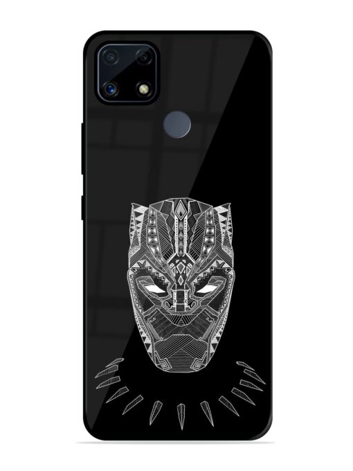 Fictional Art Glossy Metal Phone Cover for Realme C25S Zapvi