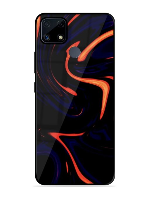 Super Amoled Glossy Metal Phone Cover for Realme C25S