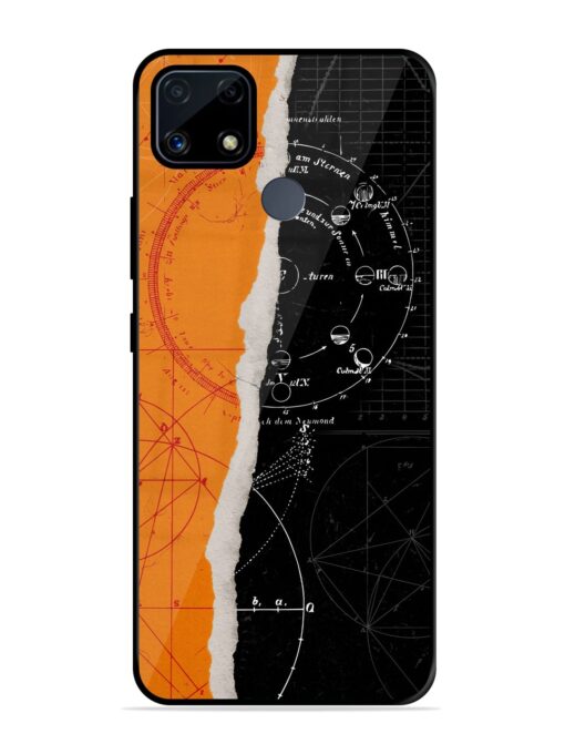 Planning Zoning Glossy Metal Phone Cover for Realme C25S Zapvi