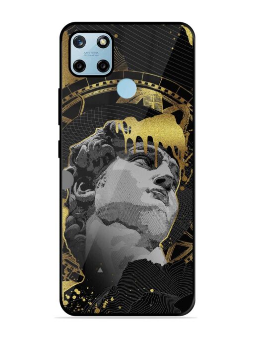 Roman Face Glossy Metal Phone Cover for Realme C25Y Zapvi