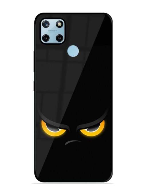 Scary Yellow Eye Glossy Metal TPU Phone Cover for Realme C25Y Zapvi