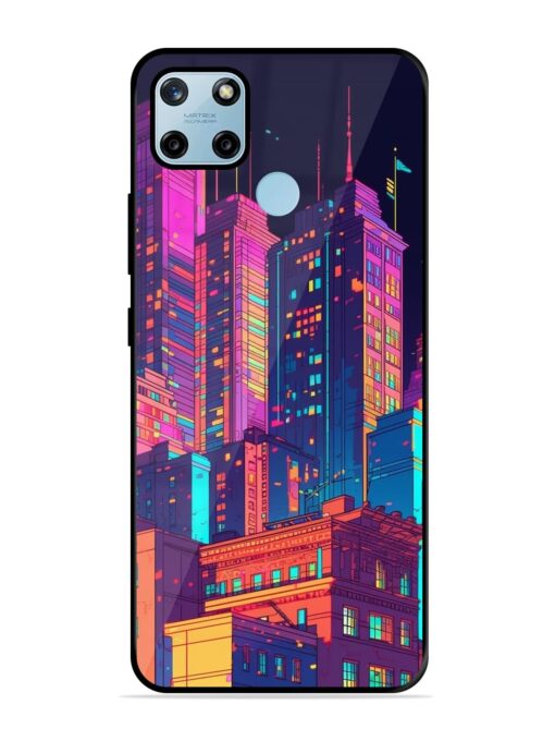 City View Glossy Metal Phone Cover for Realme C25Y