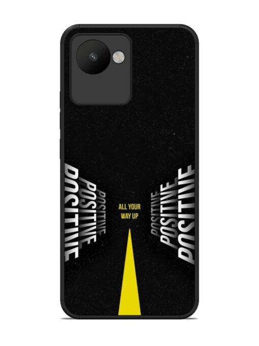 All Your Way Up Positive Glossy Metal Phone Cover for Realme C30