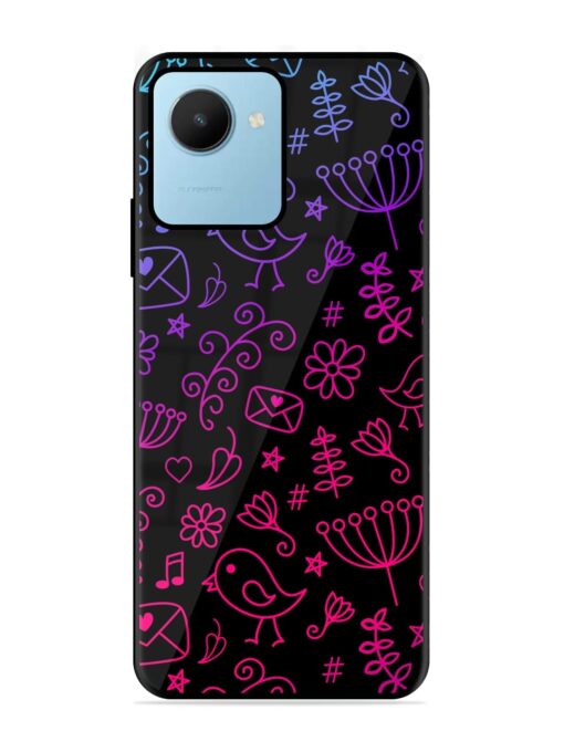 Cool Girly Glossy Metal Phone Cover for Realme C30S