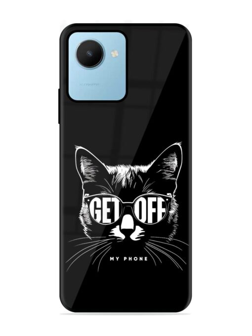 Get Off Glossy Metal TPU Phone Cover for Realme C30S