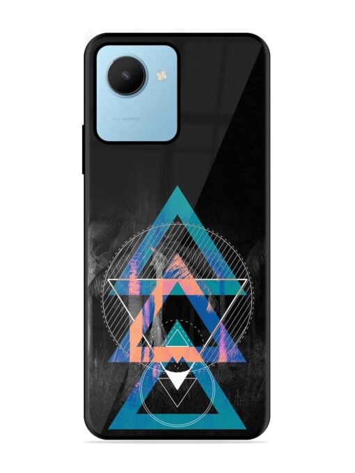 Indie Cross Glossy Metal Phone Cover for Realme C30S