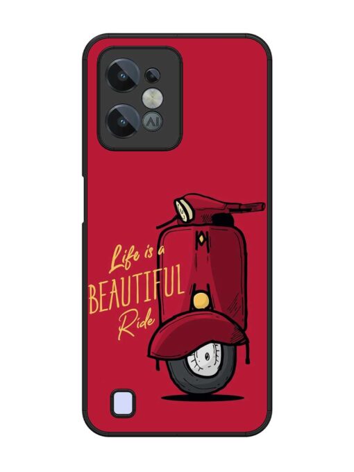 Life Is Beautiful Rides Glossy Metal Phone Cover for Realme C31 Zapvi