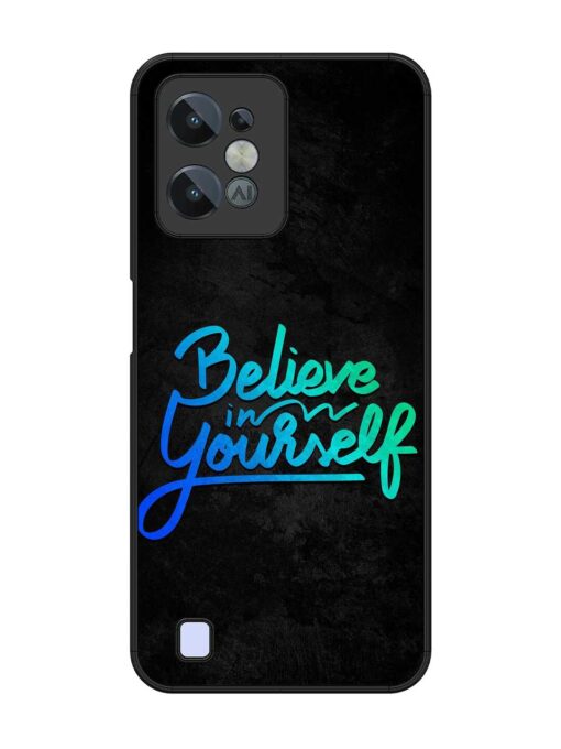 Believe In Yourself Glossy Metal Phone Cover for Realme C31 Zapvi