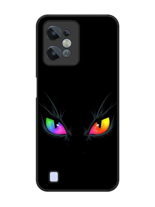 Cat Eyes Glossy Metal Phone Cover for Realme C31 Zapvi