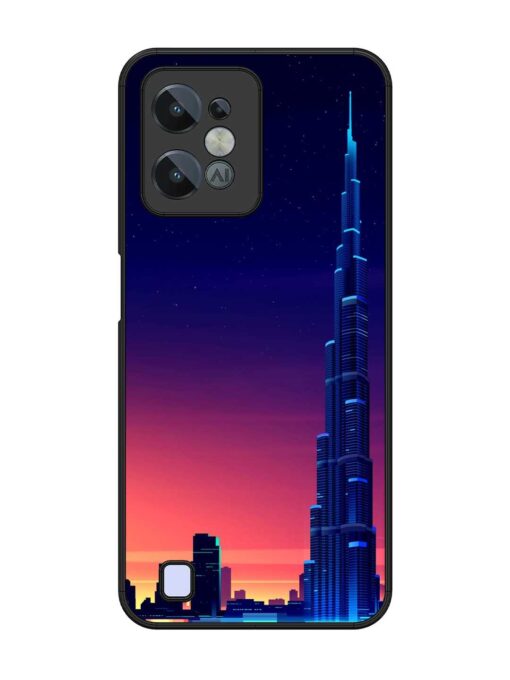 Burj Khalifa Abstract Glossy Metal Phone Cover for Realme C31