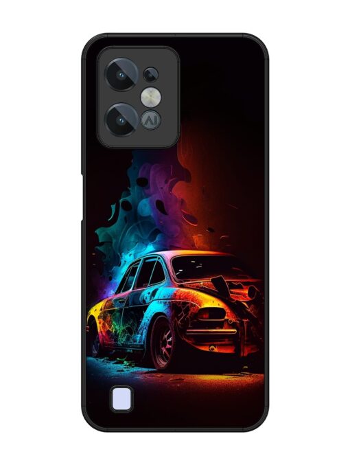 High Classic Car Art Glossy Metal Phone Cover for Realme C31 Zapvi