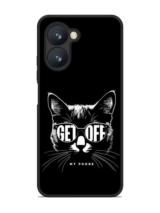 Get Off Glossy Metal TPU Phone Cover for Realme C33 Zapvi