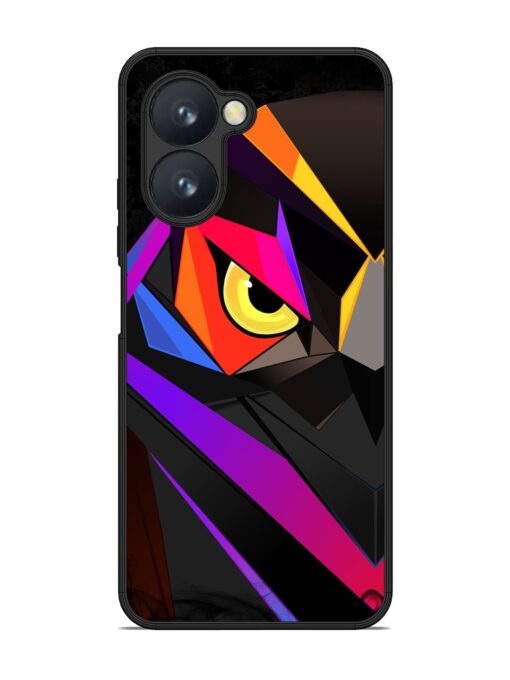 Wpap Owl Glossy Metal Phone Cover for Realme C33