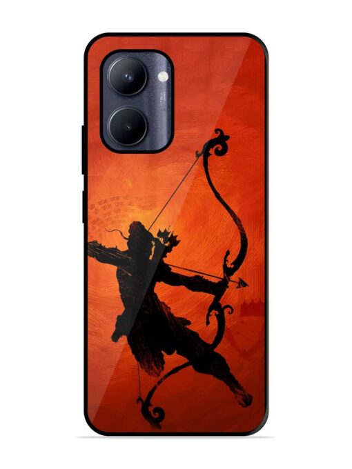 Illustration Lord Rama Glossy Metal Phone Cover for Realme C33 (2023) Zapvi