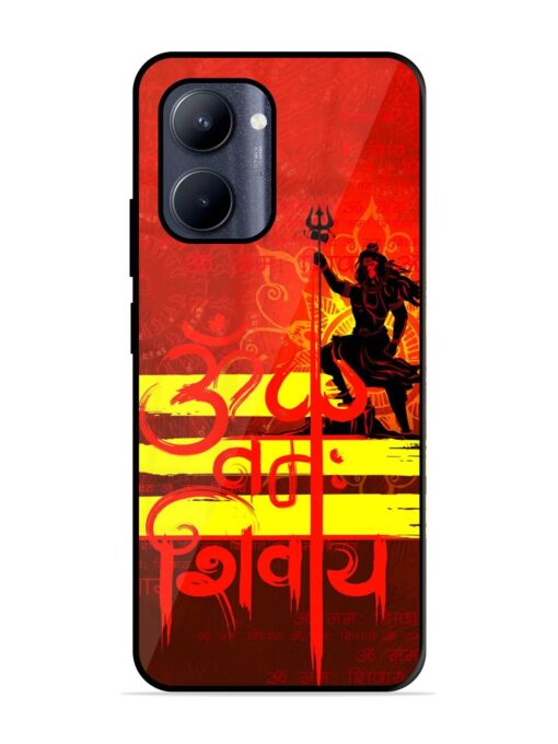 Illustration Lord Shiva Glossy Metal TPU Phone Cover for Realme C33 (2023)