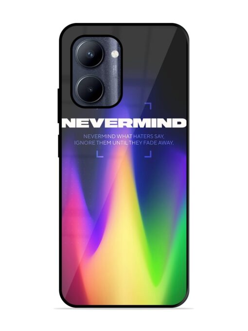 Nevermind Glossy Metal Phone Cover for Realme C33 (2023) Zapvi