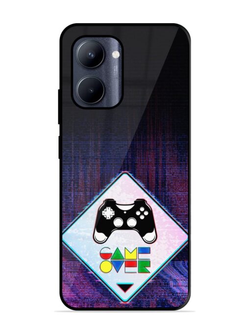 Game Over Glossy Metal Phone Cover for Realme C33 (2023)