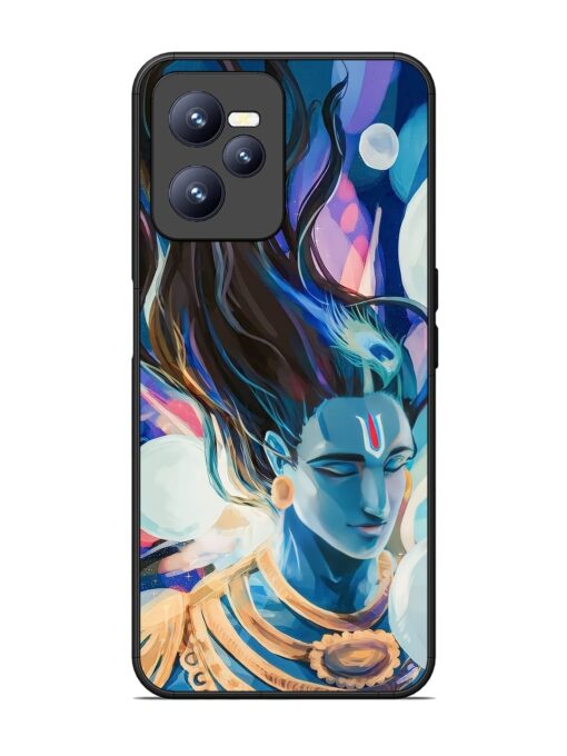 Bhagwan Sri Krishna Glossy Metal Phone Cover for Realme C35