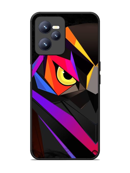 Wpap Owl Glossy Metal Phone Cover for Realme C35 Zapvi