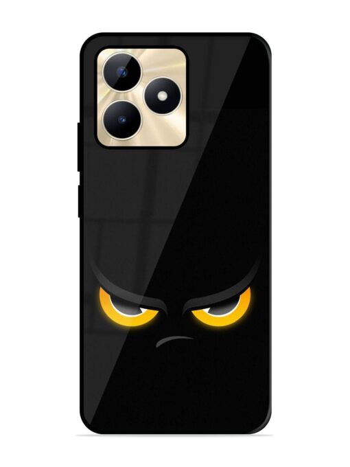 Scary Yellow Eye Glossy Metal TPU Phone Cover for Realme C51