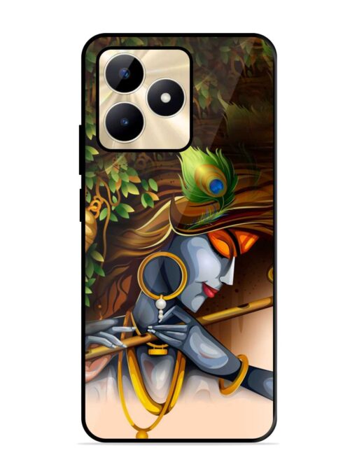 Krishna Glossy Metal Phone Cover for Realme C53 Zapvi