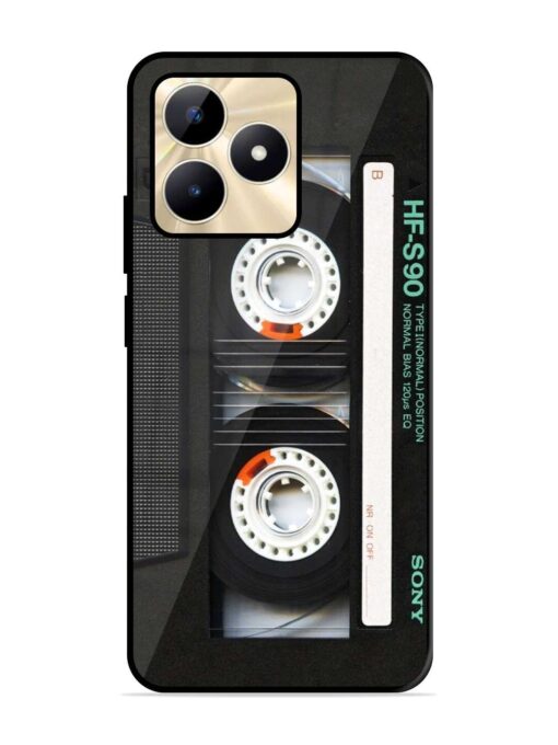 Sony Hf-S90 Cassette Glossy Metal Phone Cover for Realme C53 Zapvi