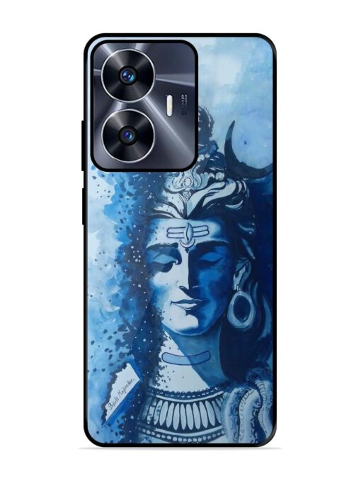 Shiv Art Glossy Metal Phone Cover for Realme C55 Zapvi