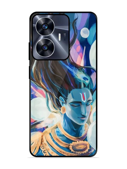 Bhagwan Sri Krishna Glossy Metal Phone Cover for Realme C55