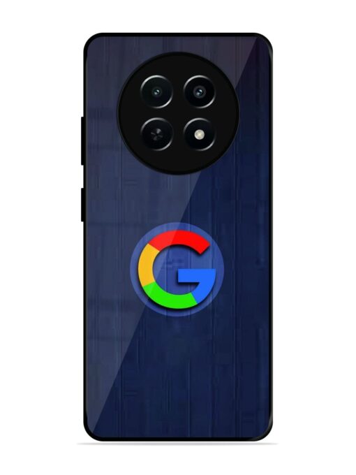 Google Logo Printed Glossy Metal TPU Phone Cover for Realme C65 (5G) Zapvi