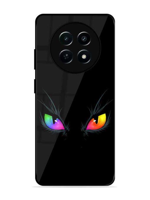 Cat Eyes Glossy Metal Phone Cover for Realme C65 (5G)