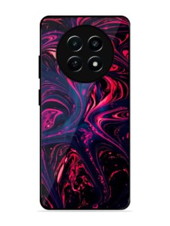 Abstract Background Glossy Metal Phone Cover for Realme C65 (5G)