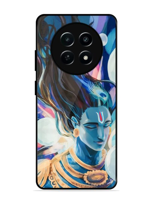 Bhagwan Sri Krishna Glossy Metal Phone Cover for Realme C65 (5G)