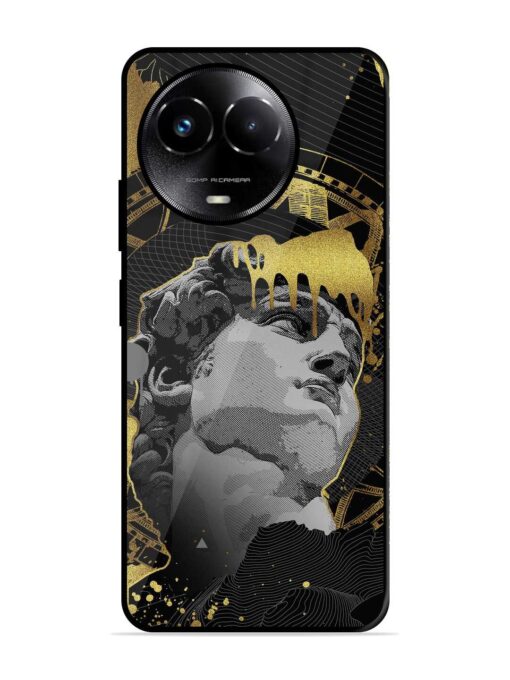 Roman Face Glossy Metal Phone Cover for Realme C67 (5G) Zapvi