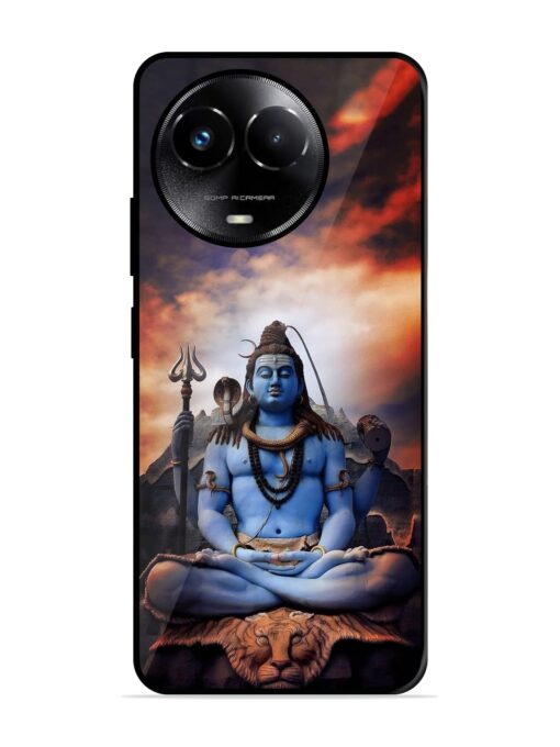 Jai Jai Shiv Glossy Metal Phone Cover for Realme C67 (5G) Zapvi